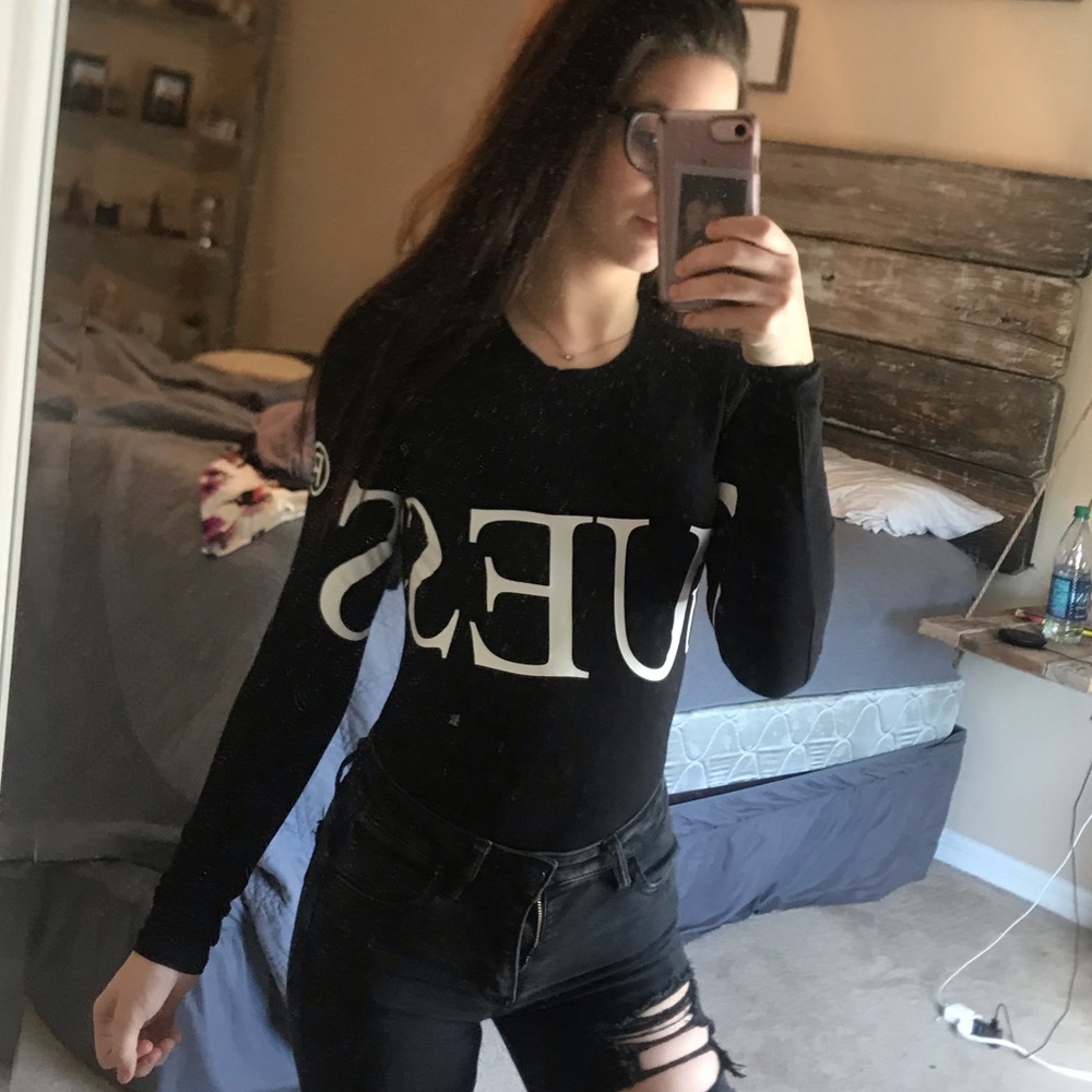 NWT Guess Black One-Piece